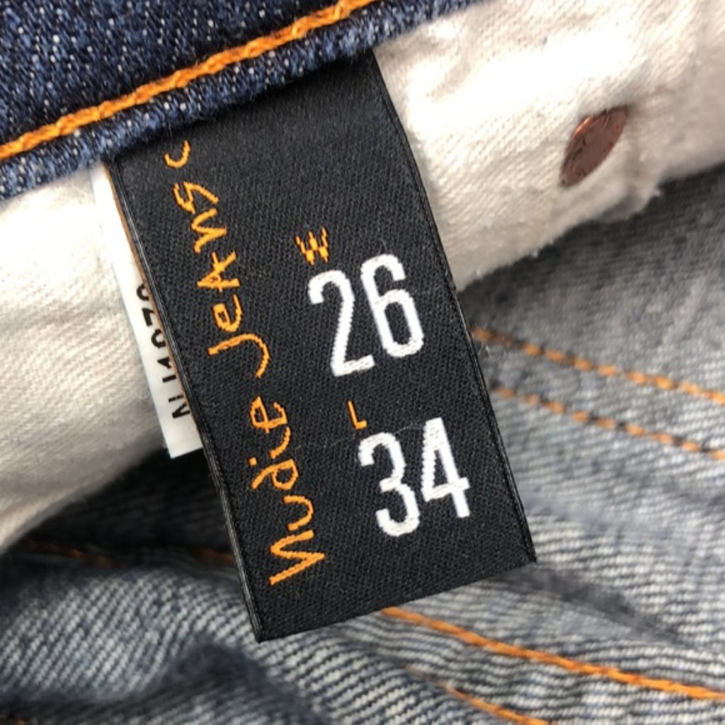 Made In Italy Nudie Tight Long John Skinny Jeans 26x30 — image 4 of 8